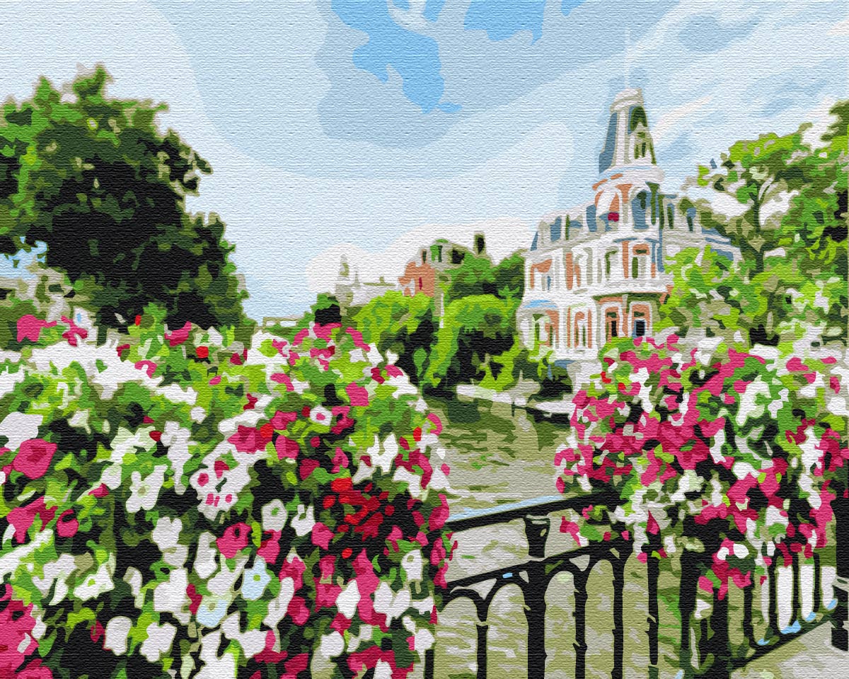 Ville d'Amsterdam - Peinture par numéro
