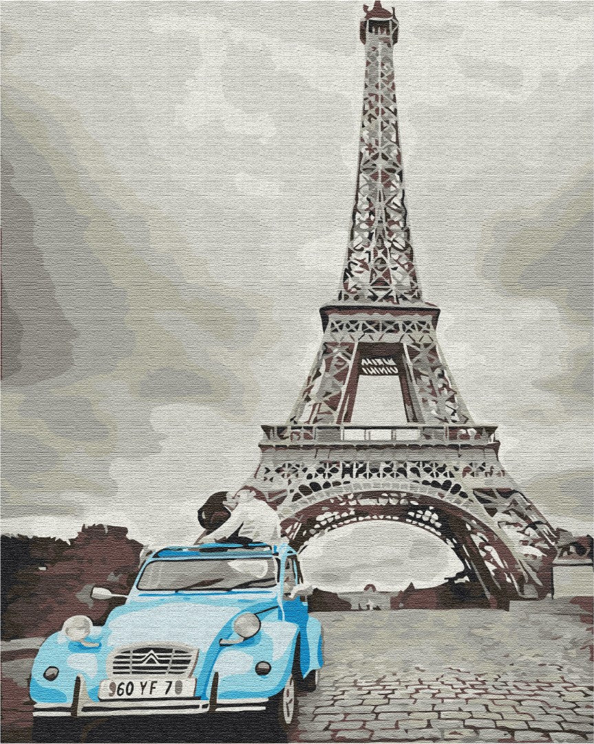 Paris rétro - Peinture par numéro