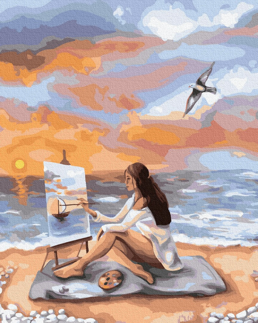 Mer d'inspiration - Peinture par numéro