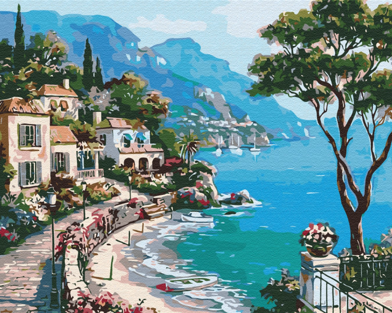 Portofino - Peinture par numéro