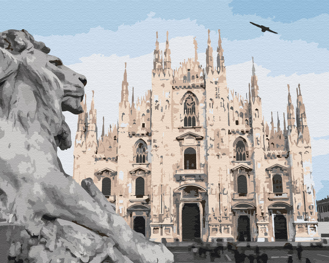 Cathédrale de Milan - Peinture par numéro
