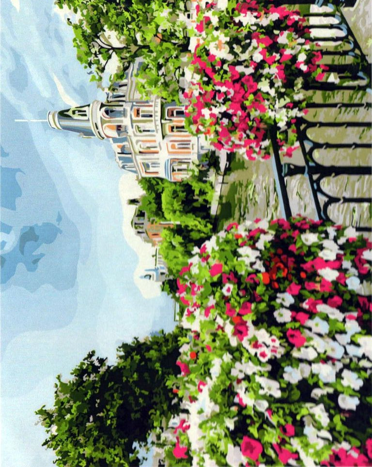 Ville d'Amsterdam - Peinture par numéro