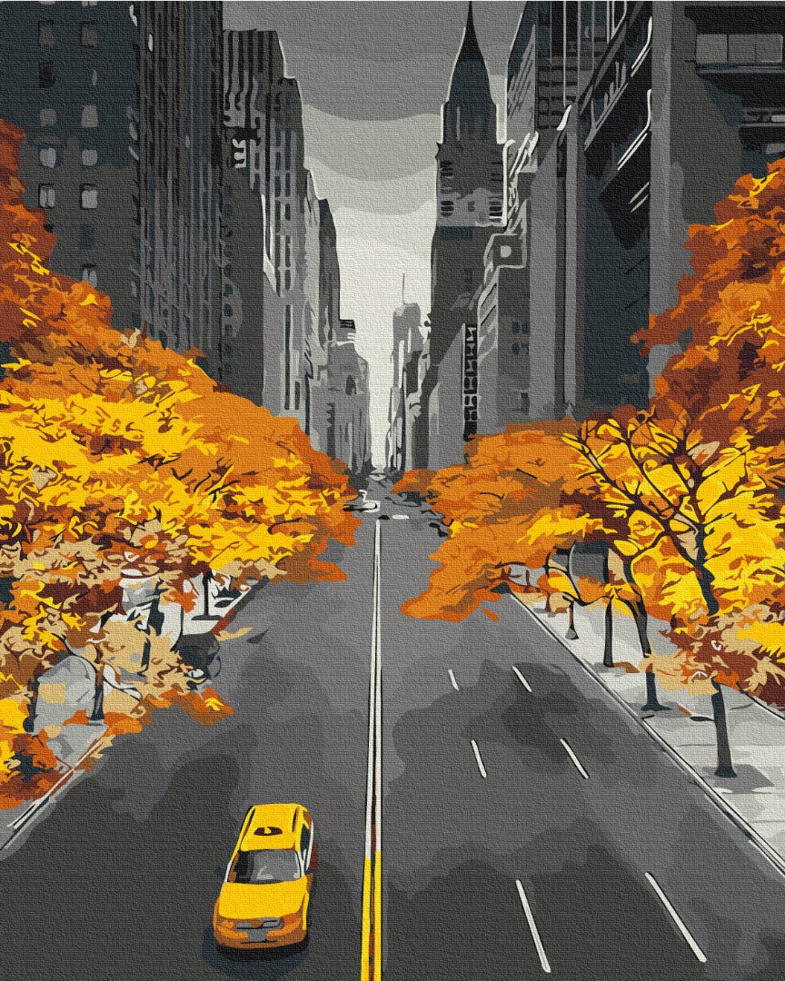 NEW YORK GOLD - Peinture par numéro