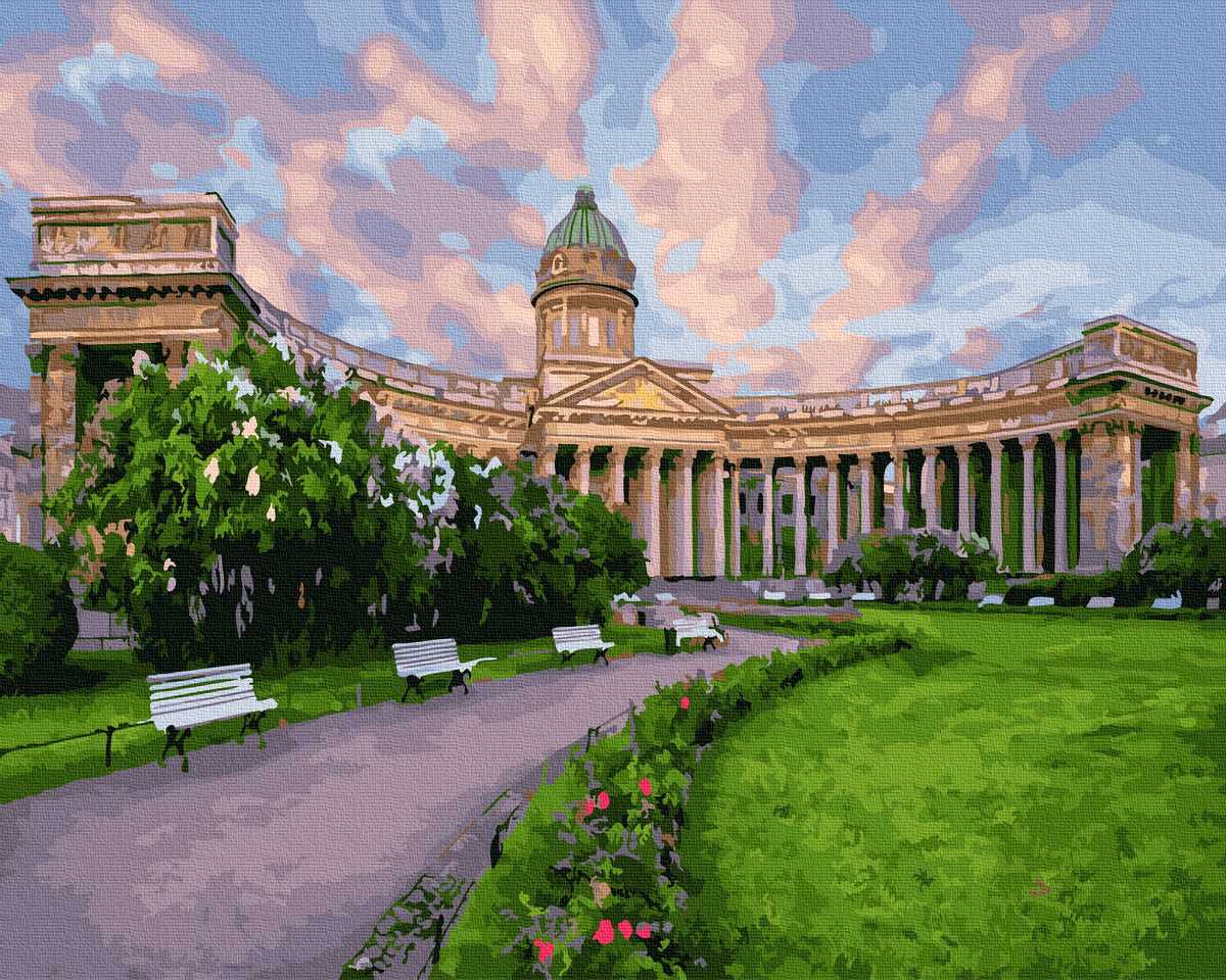 Cathédrale de Kazan - Peinture par numéro
