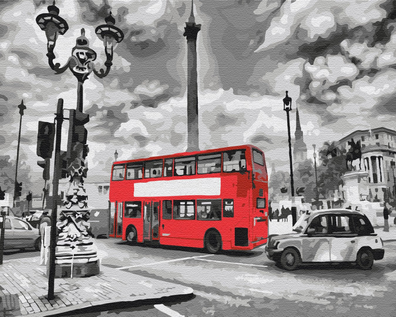 Bus à Londres - Peinture par numéro