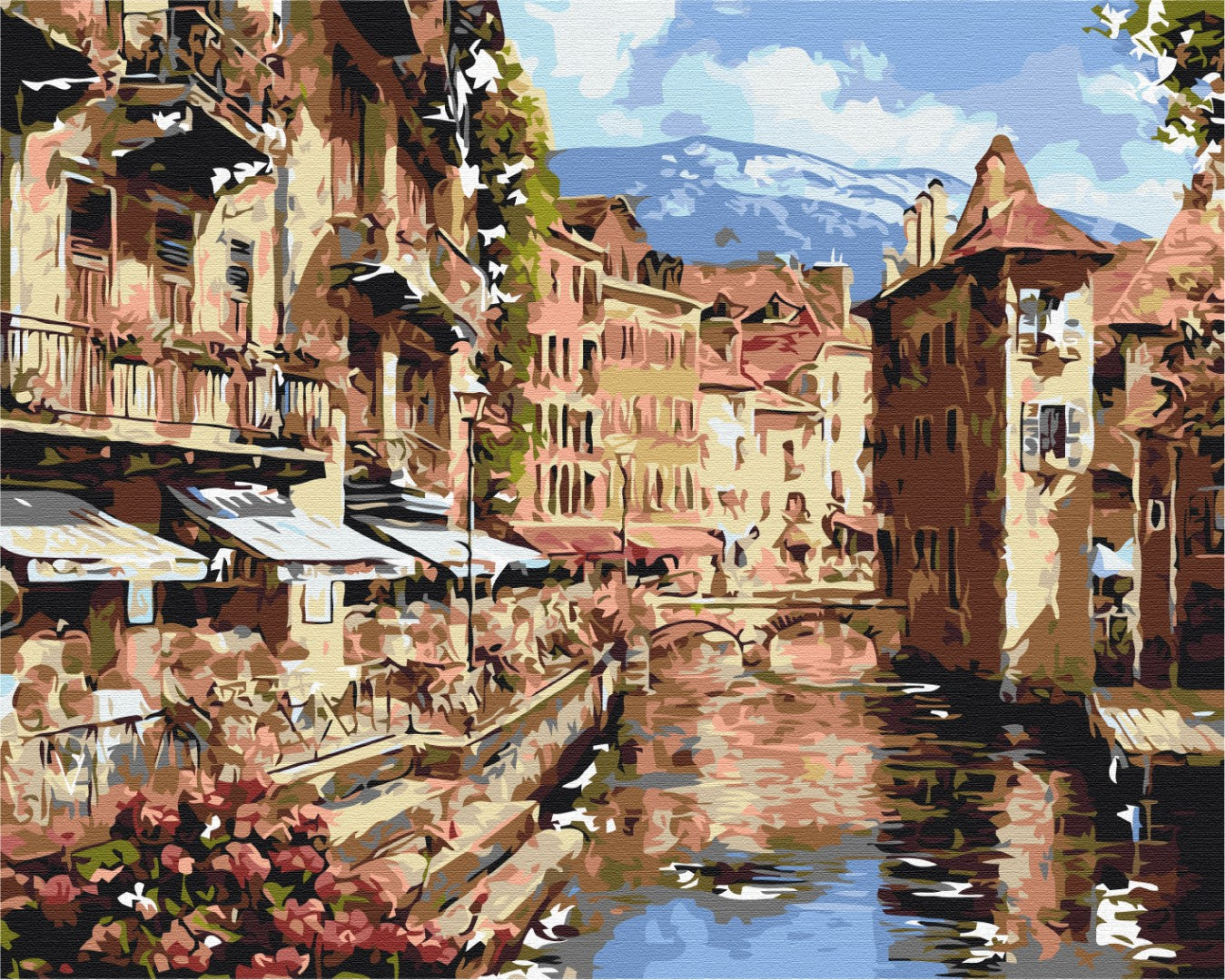 Ville autrichienne - Peinture par numéro