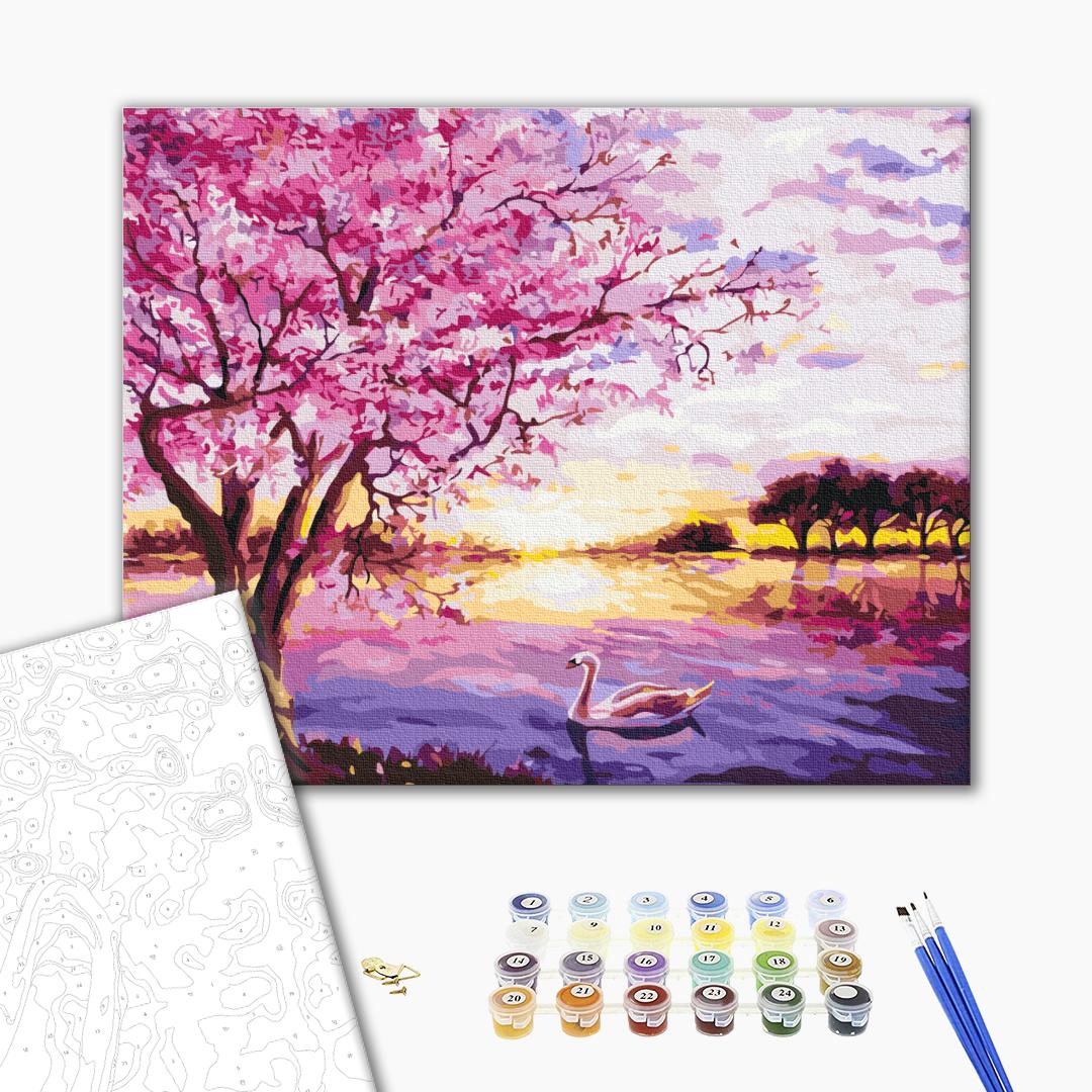 Sakura - Peinture par numéro