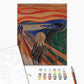 Le cri. Edvard Munch - Peinture par numéro
