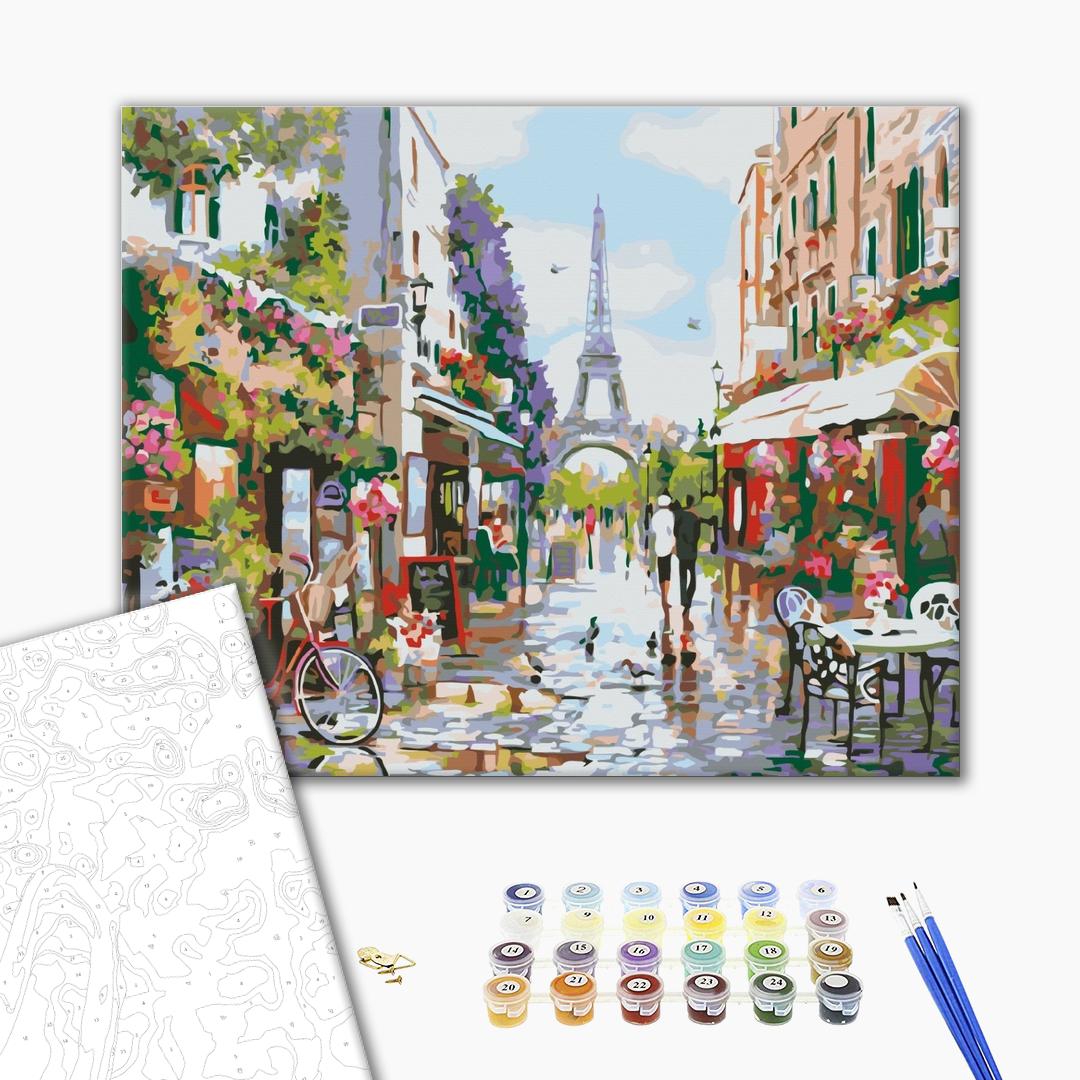 Déjeuner à Paris - Peinture par numéro