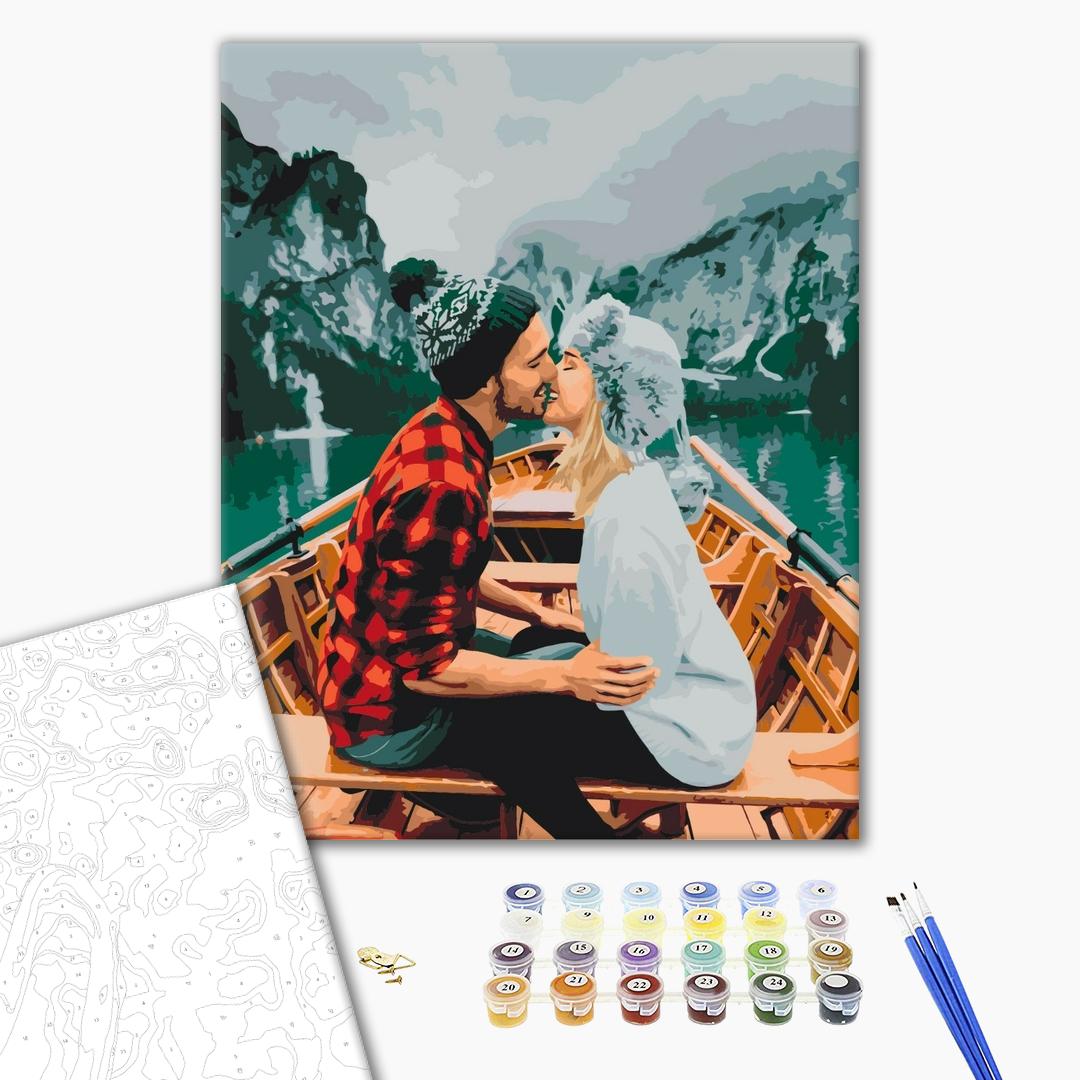 L'amour sur le lac Bryce - Peinture par numéro