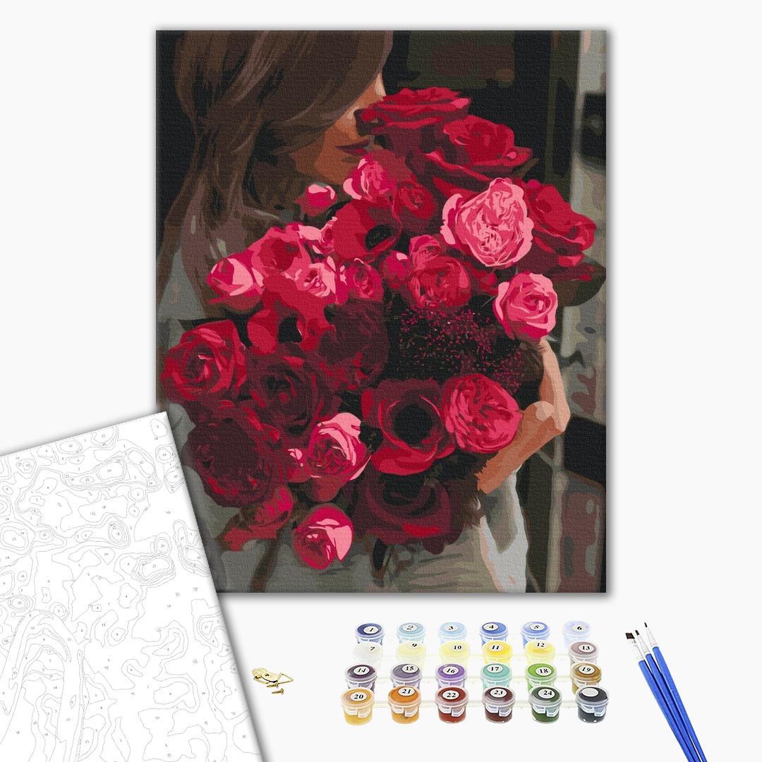 Bouquet du plus cher - Peinture par numéro