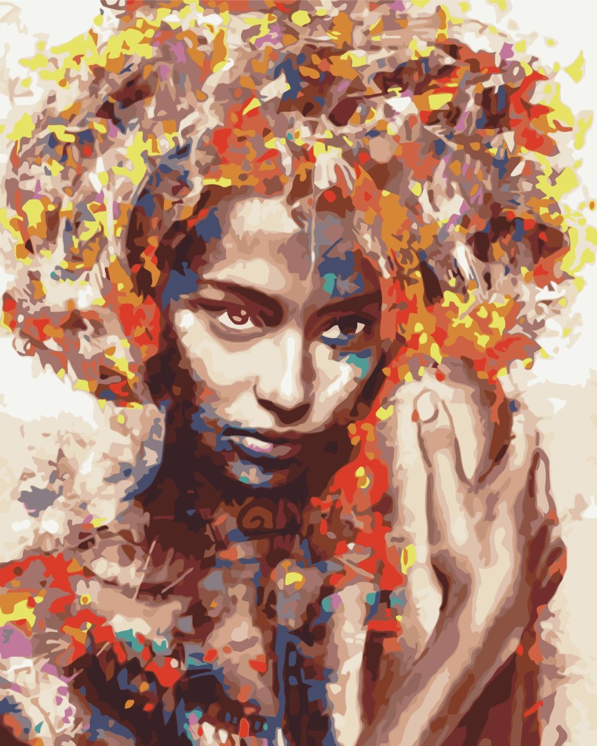 Étranger dans les peintures - Peinture par numéro
