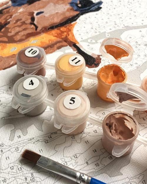 Bouquet du plus cher - Peinture par numéro