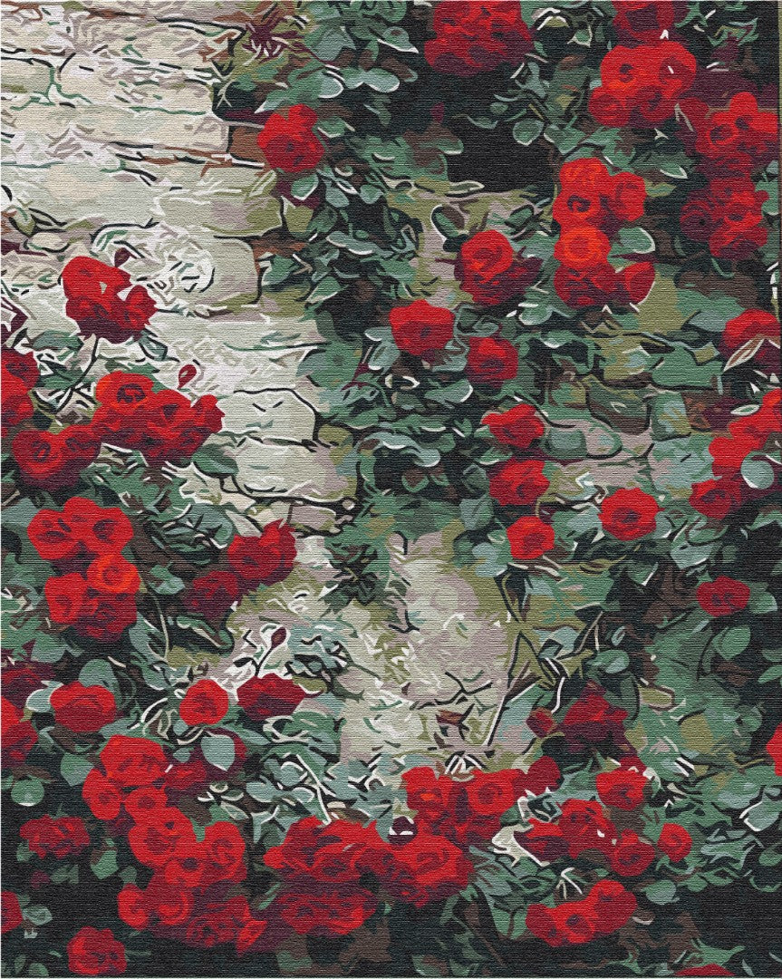 Fleurs à la maison - Peinture par numéro