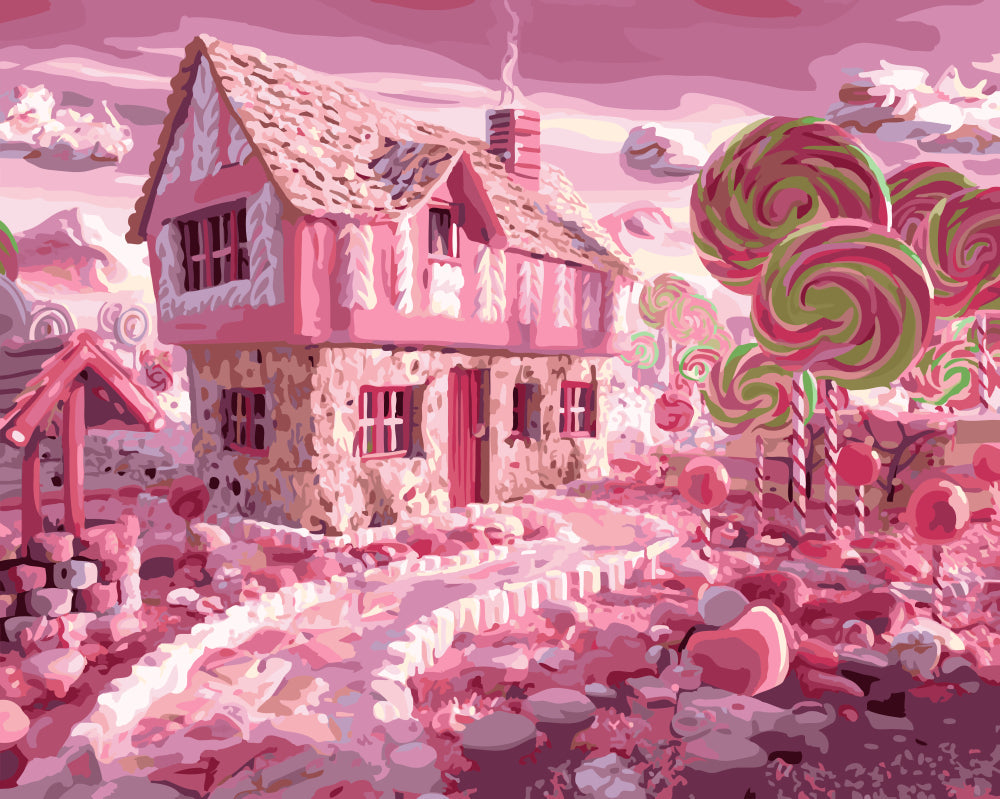 Bonbon country - Peinture par numéro