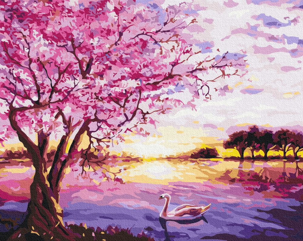 Sakura - Peinture par numéro