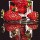 Fraises mûres - Peinture par numéro