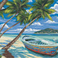 Île paradisiaque - Peinture par numéro