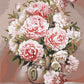 Vase avec pivoines - Peinture par numéro