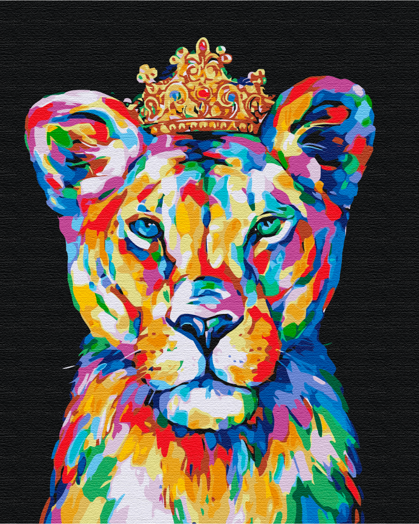 Raiduzhny Prince Lion - Peinture par numéro