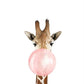 Girafe hubba-bubba - Peinture par numéro