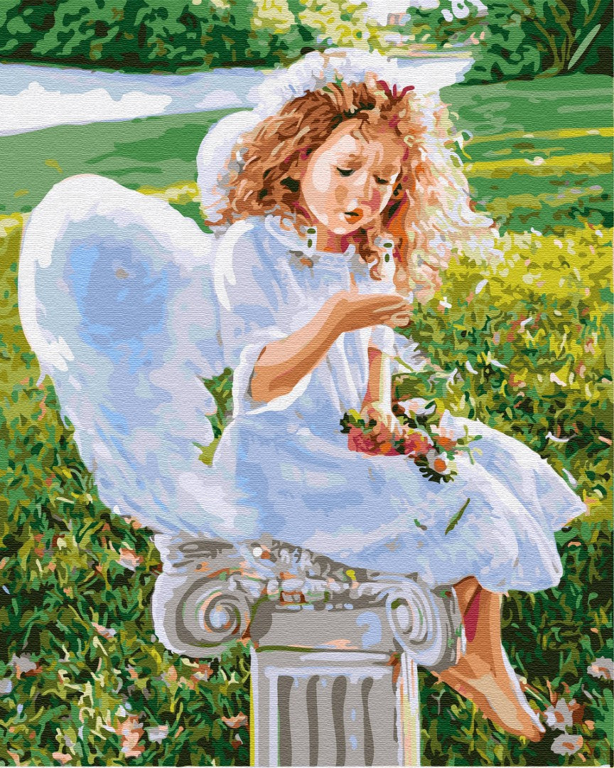 Petit ange - Peinture par numéro