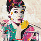 Audrey Hepburn - Peinture par numéro