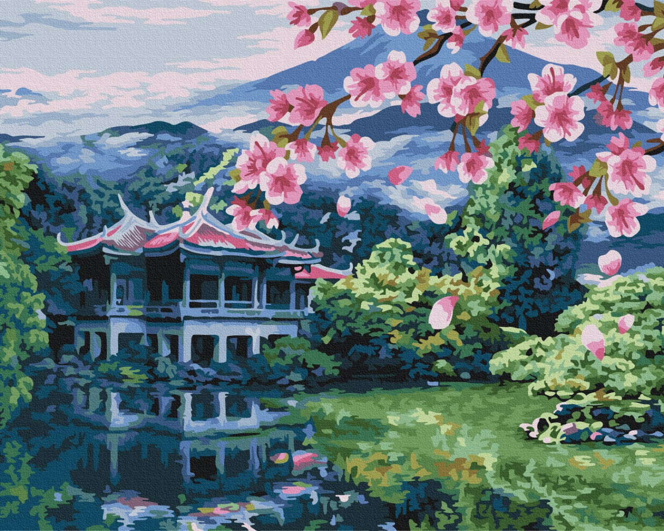 Breffe du Japon - Peinture par numéro