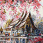 Temple thaïlandais - Peinture par numéro