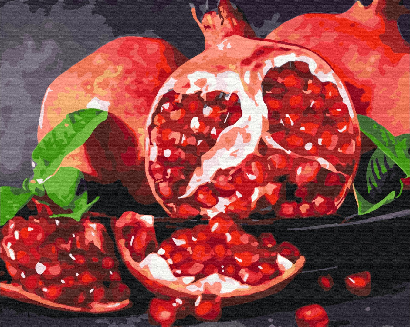Grenade savoureuse - Peinture par numéro