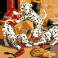 Dalmatiens espiègles - Peinture par numéro