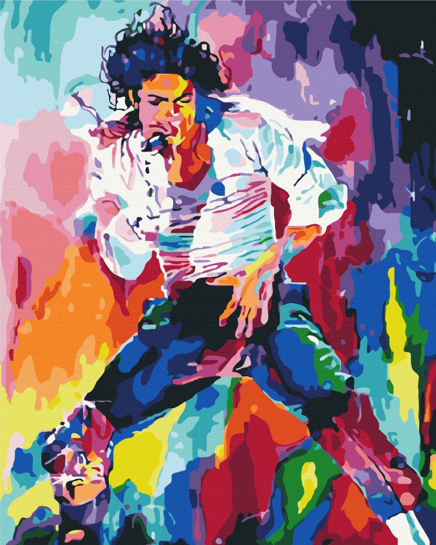 Michael Jackson - Peinture par numéro