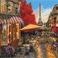 Vie de rue à Paris - Peinture par numéro
