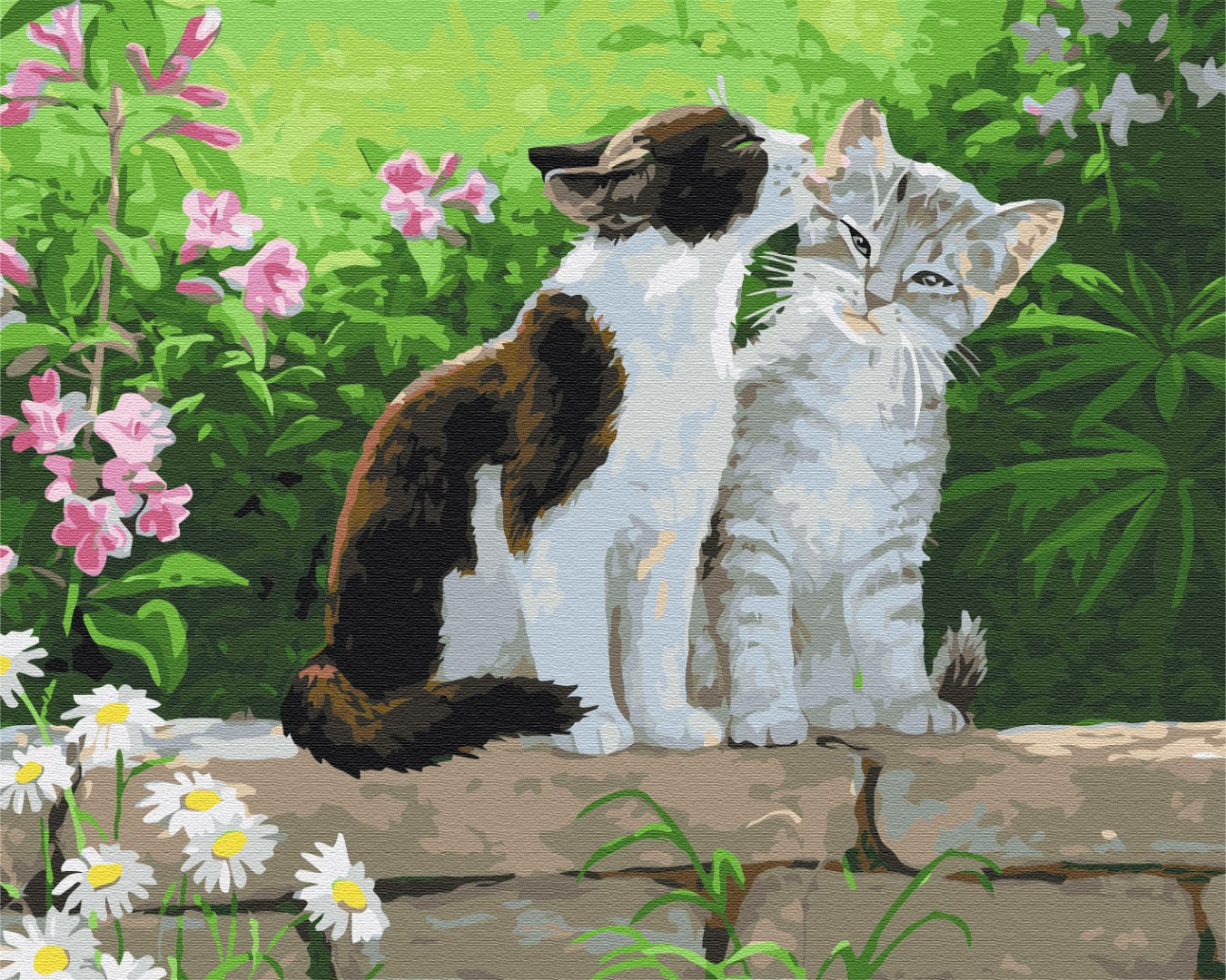 Quelques chatons - Peinture par numéro