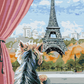Paris de la fenêtre - Peinture par numéro
