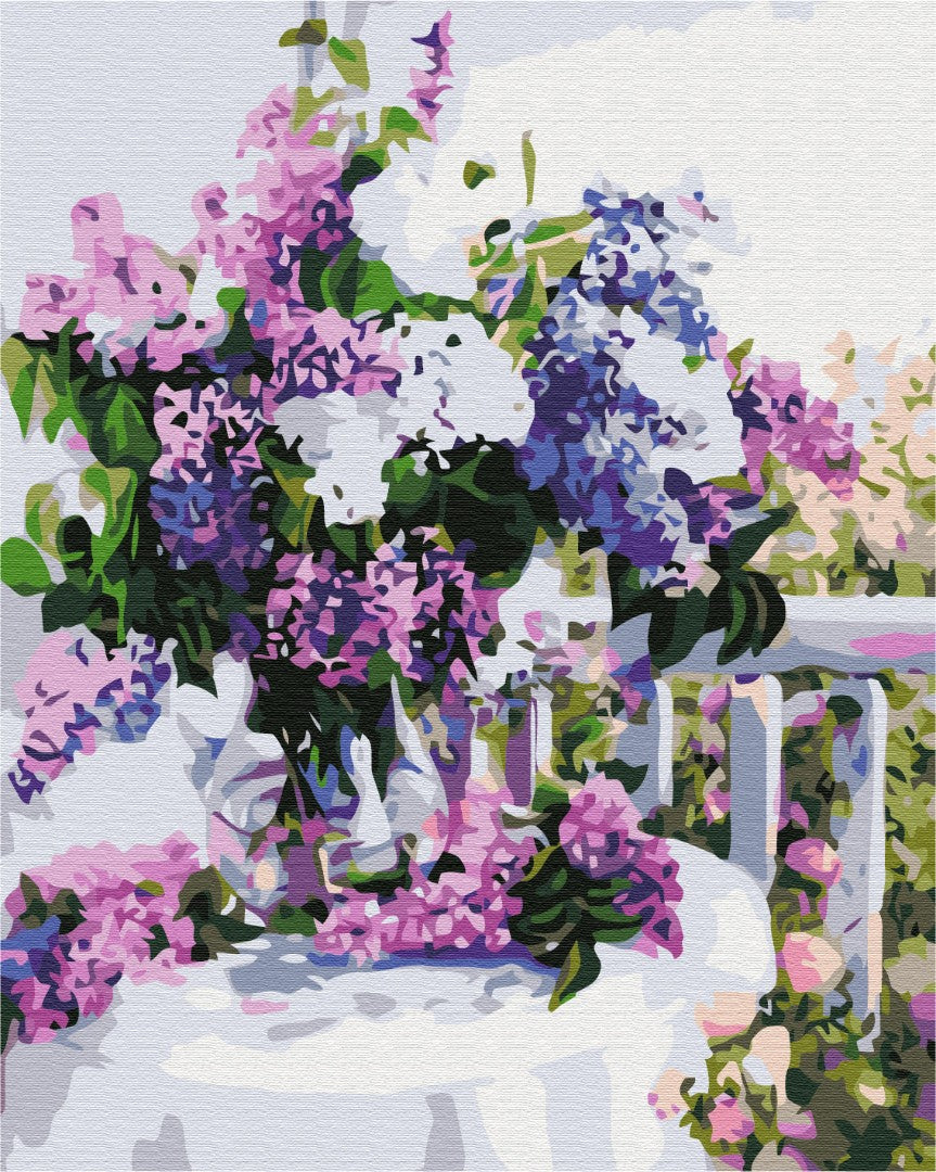 Lilas - Peinture par numéro