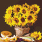 Tournesols brillants - Peinture par numéro