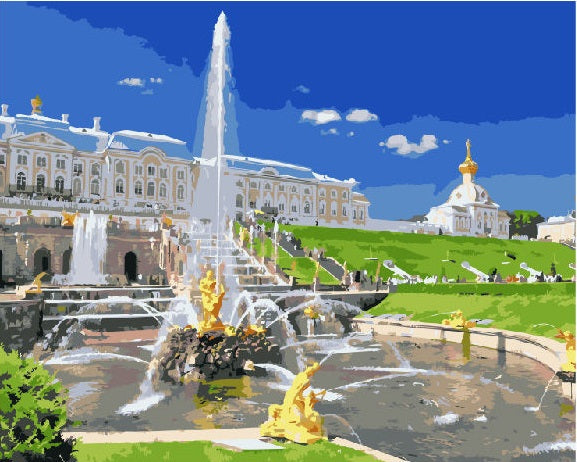 Peterhof - Peinture par numéro