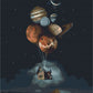 Maison dans la stratosphère - Peinture par numéro
