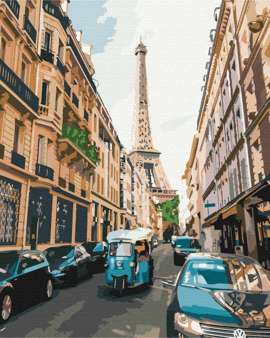 Paris touristique - Peinture par numéro