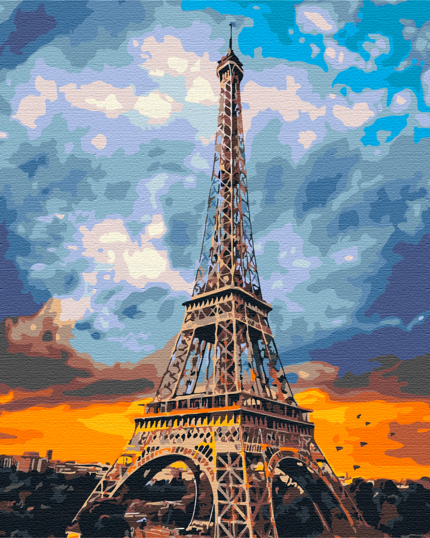 Iron Dame de Paris - Peinture par numéro