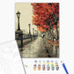 Boulevard d'automne - Peinture par numéro
