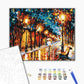 Couleurs du parc d'automne. Leonid Afremov - Peinture par numéro