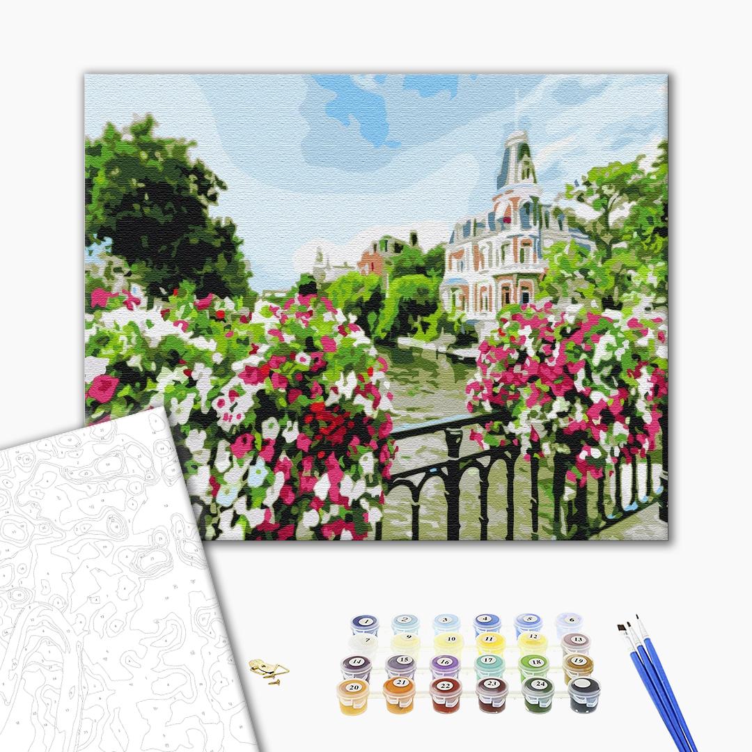 Ville d'Amsterdam - Peinture par numéro