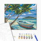 Île paradisiaque - Peinture par numéro