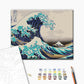 La grande vague de Kanagawa. Hokusaï - Peinture par numéro