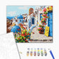 Santorin d'été - Peinture par numéro