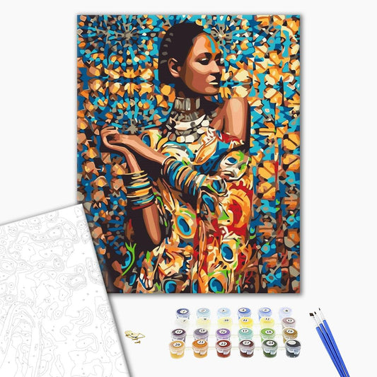 Princesse Zimbabwe - Peinture par numéro