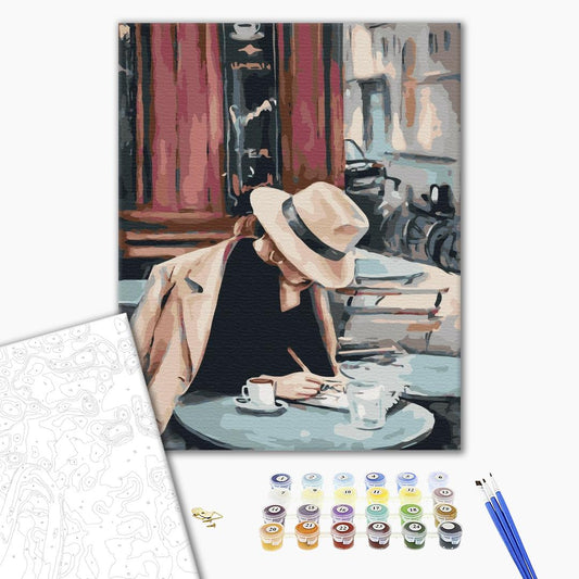 C'est à propos du chapeau - Peinture par numéro