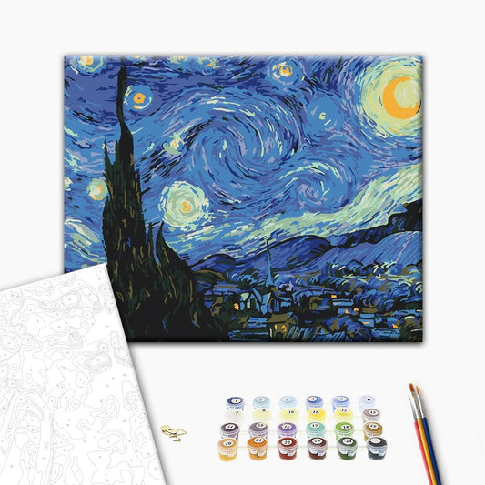 La nuit étoilée - Peinture par numéro